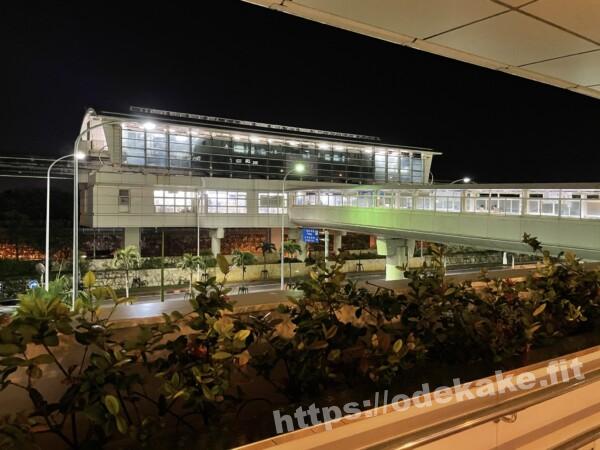 2021年4月初旬の那覇の写真／ゆいレール那覇空港駅