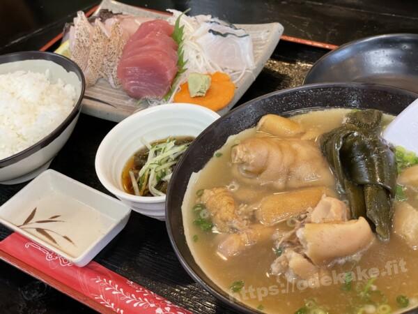 2022/7久米島 波路 (なみじ)てびち汁定食