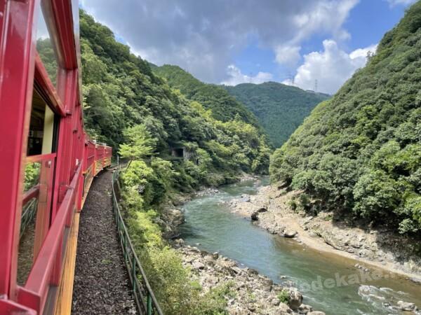 2022/8 京都トロッコ列車