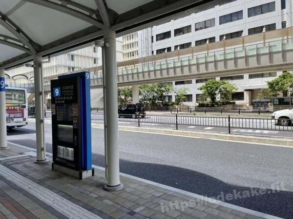 2021.5沖縄本島おきなわワールド行きバスターミナル