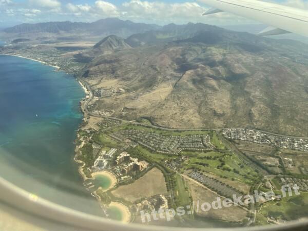 2022/6 オワフ島上空
