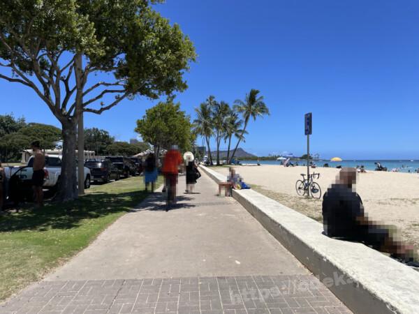 2022/6ハワイ　アラモアナ市立公園＆アラモアナビーチ