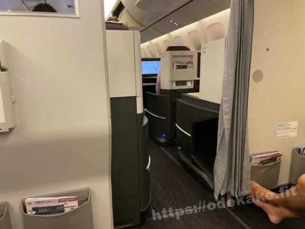2022/7 JALクラスJシート@JALボーイング767-300ER(763)