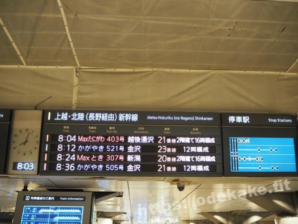 旅の写真（東京駅電光掲示板）