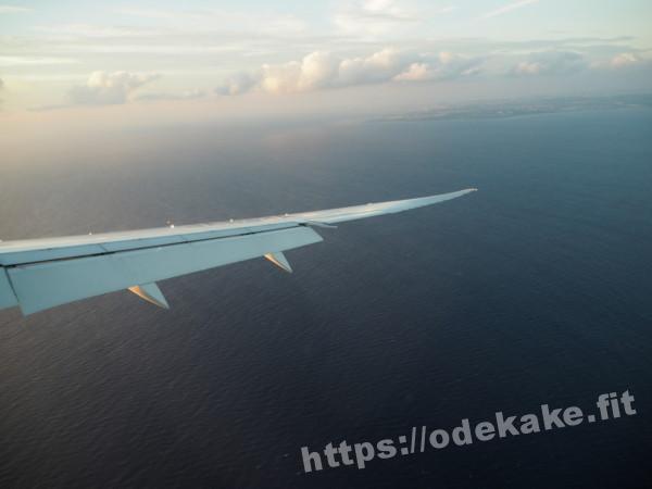 旅の写真／沖縄本島上空
