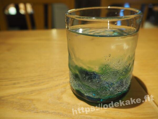 旅の写真／琉球ガラスで出される「ぶくぶく」のお水