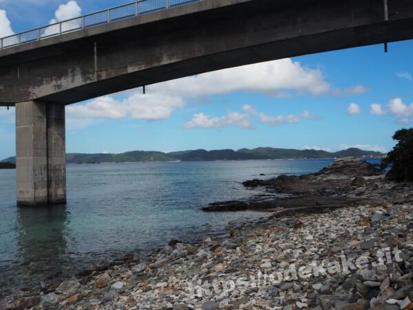 旅の写真／外地島から見る慶留間橋