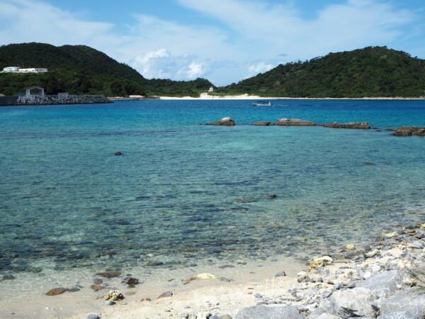 旅の写真／慶留間島の阿嘉島の対岸ビーチ