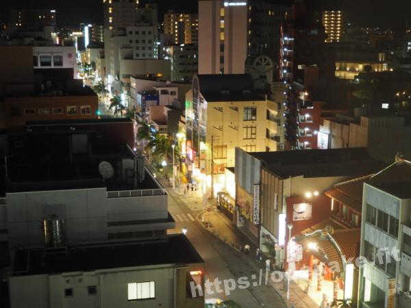 旅の写真／ホテルアベスト那覇の客室からの国際通りの夜景