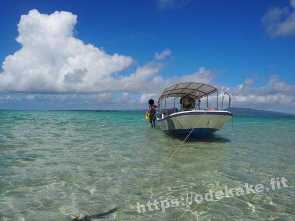 旅の写真／幻の島「浜島」の綺麗な海とボート