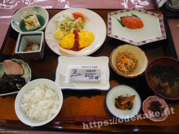 旅の写真／ホテルニュー桂のお膳の朝食