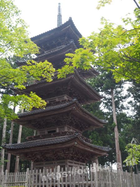 旅の写真／妙宣寺の五重塔
