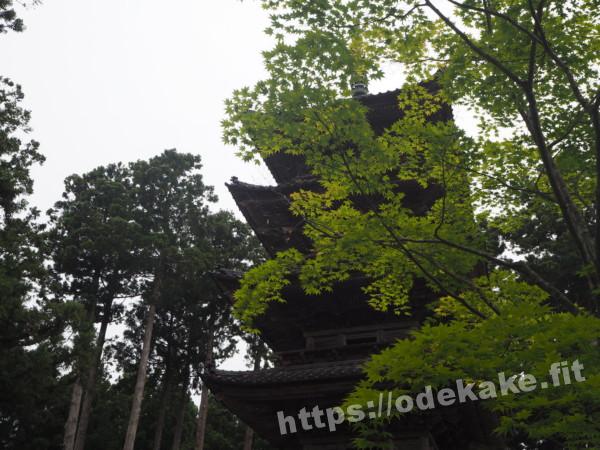 旅の写真／妙宣寺の五重塔