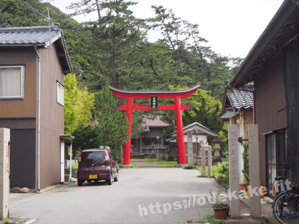 旅の写真／小木の木崎神社