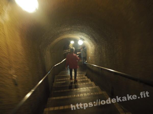 旅の写真／下りトンネル