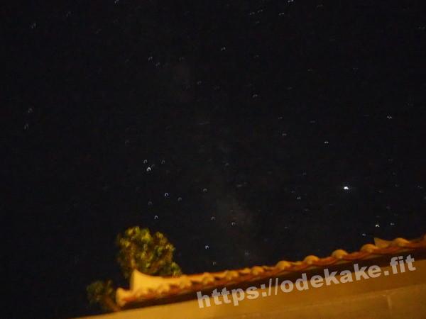 旅の写真／竹富島の伝統屋根と星空