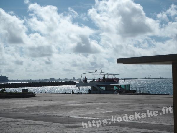旅の写真／竹富島の竹富港の船着き場