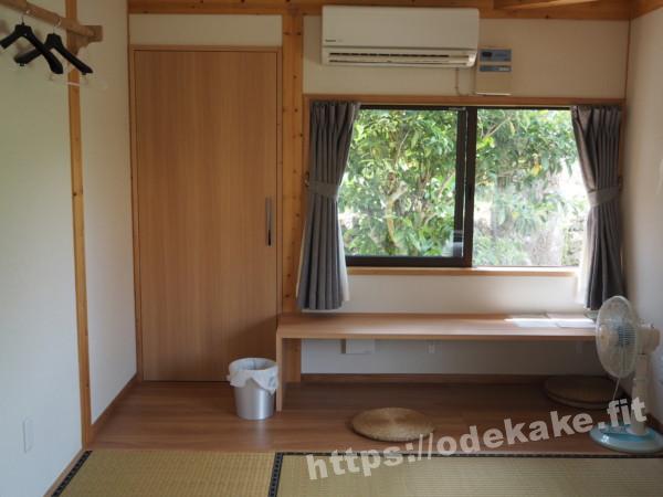 旅の写真／竹富島の民宿「内盛荘」の宿泊した部屋